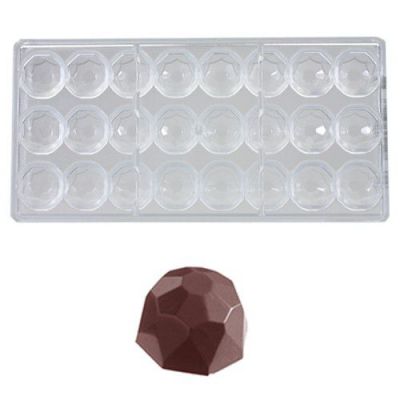 Bonbonvorm Chocolate World Diamantje (24x) 28,5x28,5x18 mm
