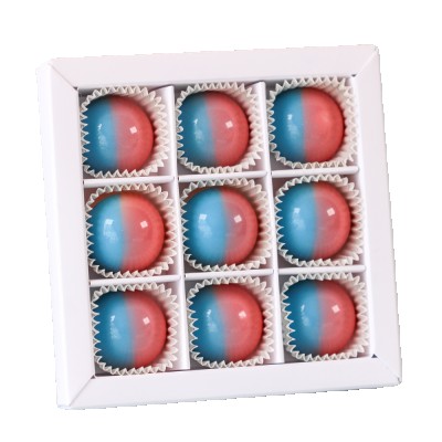 Bonbons Gender Reveal 9 stuks Baby Roze Baby Blauw