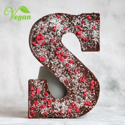 Ⓥ Letter S  | Kokos | Gevuld | Vegan | PUUR