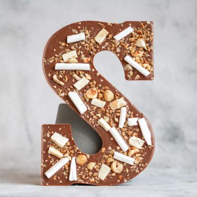 Letter S | Nougat | Meringue | Topped | MELK