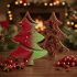 Luxe Chocolade Kerstboom Kruidige Kers Santa Tree MELK