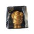 Luxe Chocolade Kerstman Goud Massief Kerst Chocolade PUUR