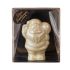 Luxe Chocolade Kerstman Zilver Sticky Toffee Kerst Chocolade WIT