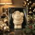 Luxe Chocolade Kerstman Zilver Sticky Toffee Kerst Chocolade WIT