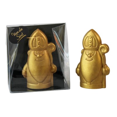 Luxe Chocolade Sintje Goud | Massief | Sinterklaas Chocolade | MELK Luxe Chocolade Sintje Goud | Massief | Sinterklaas Chocolade | MELK
