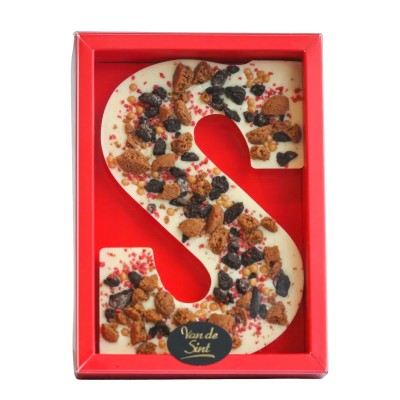 Luxe Chocoladeletter S | Salted Caramel | Oreo | Topped | WIT Luxe Chocoladeletter S | Salted Caramel | Oreo | Topped | WIT