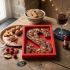 Luxe Vegan Chocoladeletter S Nuts Fruits Topped Plant-Based Melkchocolade