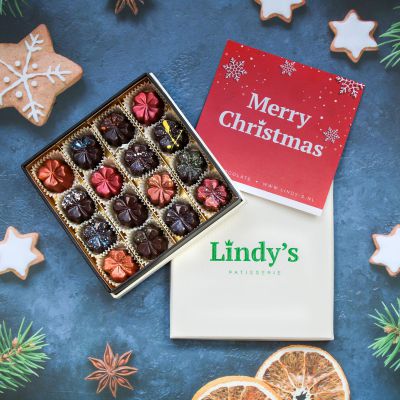 Merry Christmas Giftbox | Vegan | 16 smaken bonbons