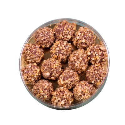 Pinda Caramel | Ambachtelijke Truffels | 14 stuks Pinda Caramel | Ambachtelijke Truffels | 14 stuks