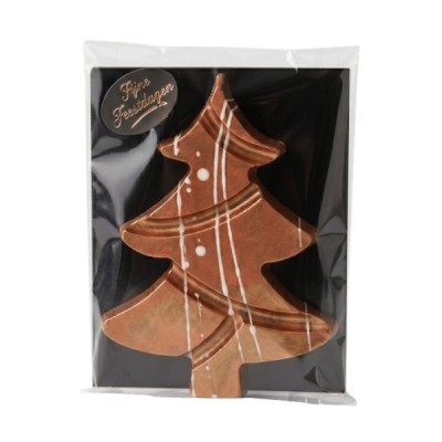 Luxe Vegan Chocolade Kerstboom Crunchy Speculoos | Santa Tree | PUUR Luxe Vegan Chocolade Kerstboom Crunchy Speculoos | Santa Tree | PUUR