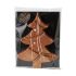 Luxe Vegan Chocolade Kerstboom Crunchy Speculoos Santa Tree PUUR