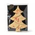 Luxe Chocolade Kerstboom Hazelnoot Praliné Santa Tree WIT