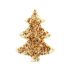 Luxe Chocolade Kerstboom Hazelnoot Praliné Santa Tree WIT